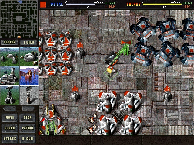 Total Annihilation, a game from 1997